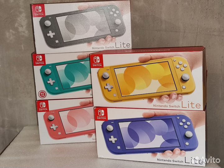 Новый nintendo switch lite Прошитый(чип)