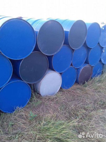 Бочка металлическая б/у