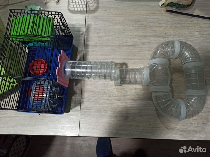 Клетка для грызунов с лабиринтом