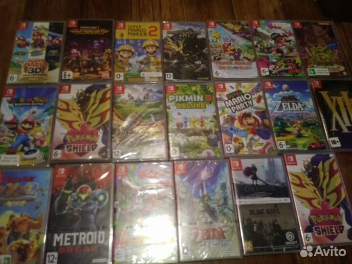 Игры для nintendo switch катриджи