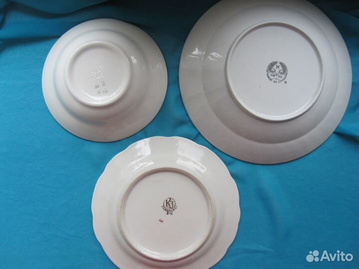 Тарелки, вазы и салатницы СССР. Винтаж