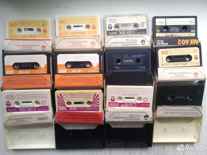 Кассеты мк-60 (12 штук)