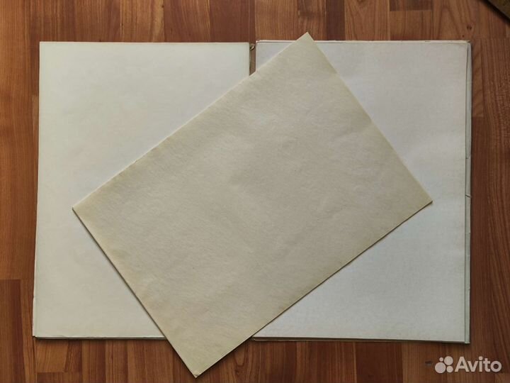 Мелованная бумага, калька, в клеточку СССР