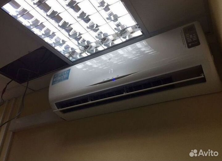 Сплит система с установкой