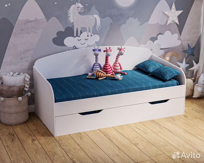 Детская выкатная кровать