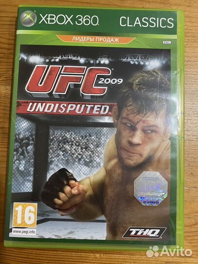 Игра для приставки xbox 360 UFC