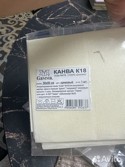 Канва для вышивания