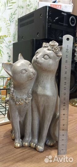 Статуэтка котики и рамочка для фото