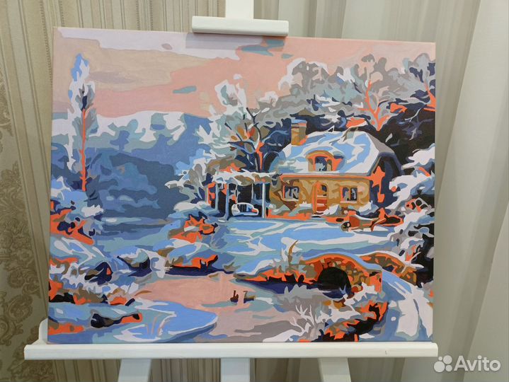 Картины по номерам раскрашенные