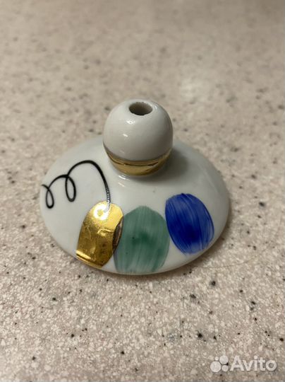 Крышка для заварочного чайника фарфор СССР