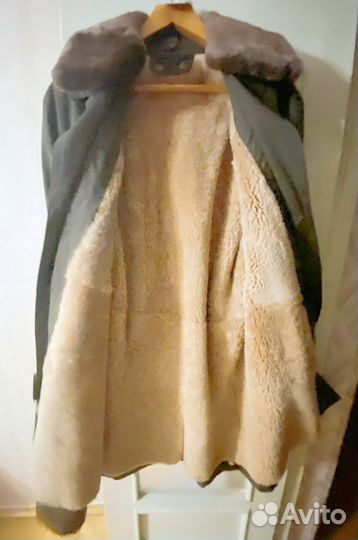 Меховое пальто мужское