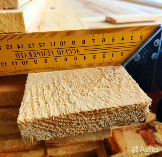 Доска из сосны 50х200х6000мм, гарантия качества