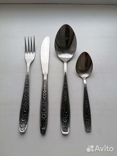 Набор столовых приборов из нержавейки СССР