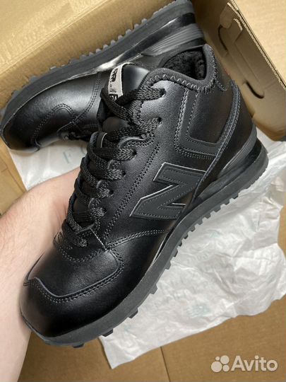 Меховые NB 574 (черные)