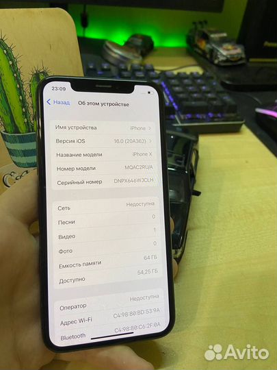 iPhone X, 64 ГБ