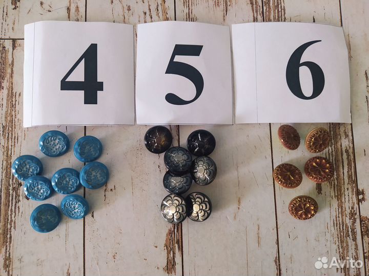 Стеклянные пуговицы СССР