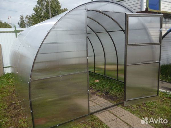 Теплица 3*4,шаг 66см,поликарбонат Рациональ, 4мм