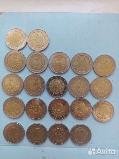 Юбилейные монеты евро