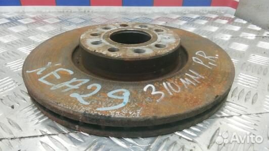 Диск тормозной передний volkswagen passat B6 (XEA2