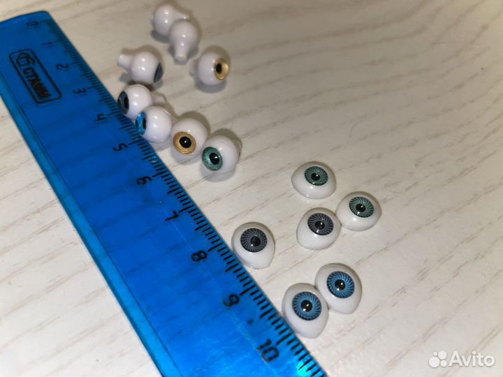 Глазки для кукол 8мм