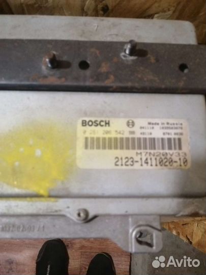 Эбу ваз нива шевролет