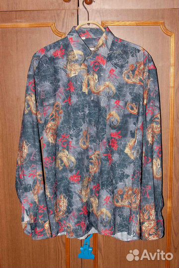 Moschino рубашка. Оригинал (Размер: L - XL / 50 -5