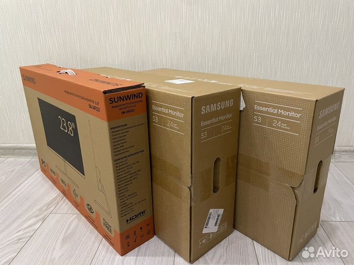 Новые мониторы Samsung, Sunwind 23.8