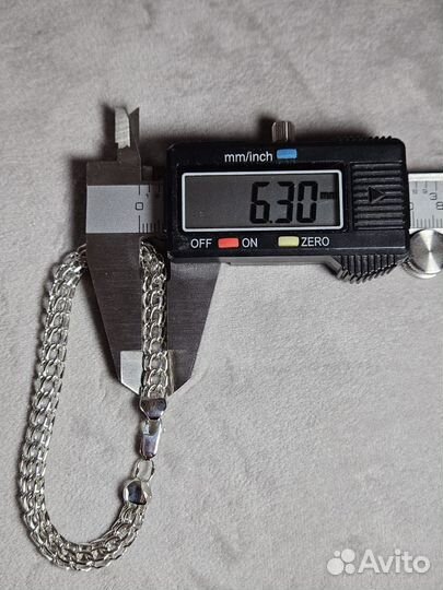 Серебрянный браслет Людовик 925/10,61/19,5