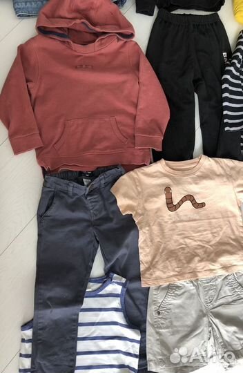 Пакет детских вещей zara next h&m 98