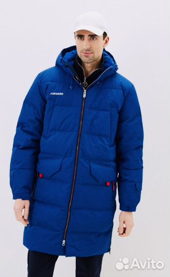 Пуховик мужской длинный 48 50