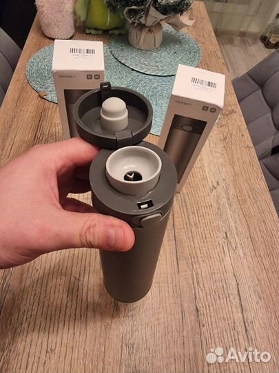 Термос Xiaomi Mijia Thermos Cup Ti титановый