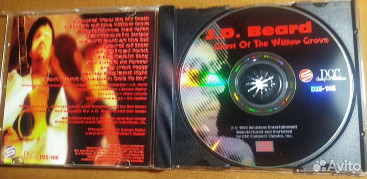 J.D. Beard Ghost Of The Willow Grove Cd DCC USA