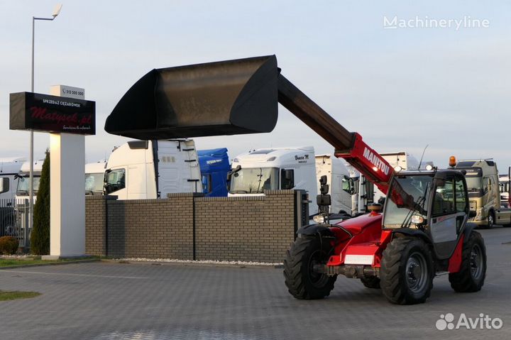 Телескопический погрузчик Manitou MT 732, 2012
