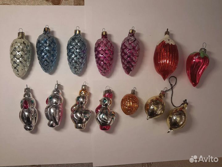 Елочные игрушки СССР