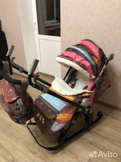 Санки коляска ника 7 3