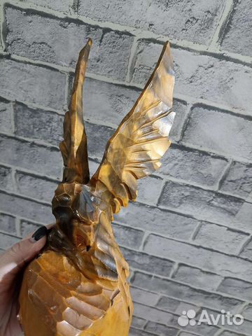 Статуэтка из дерева Орёл