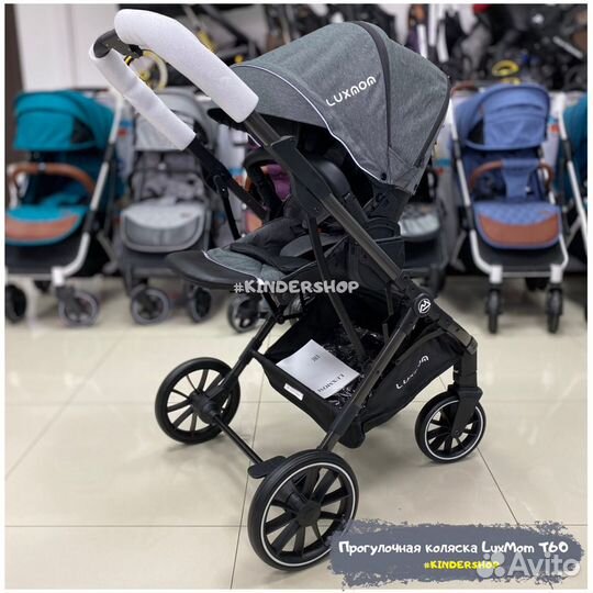 Прогулочная реверсивная Коляска LuxMom 740 (Yoya)