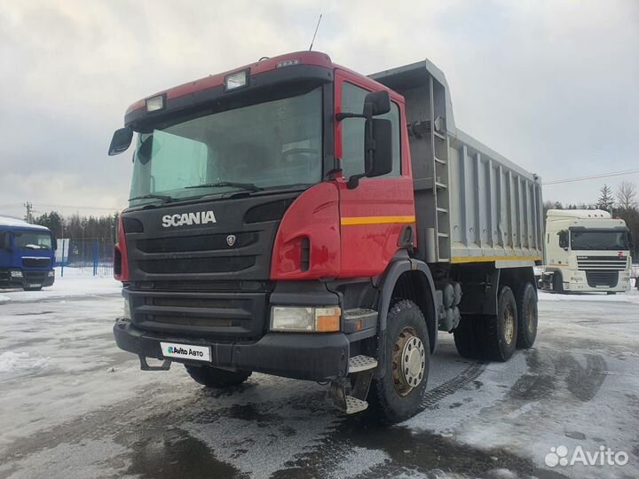 Самосвал 20 м³ Scania P380CB6X4EHZ, 2012