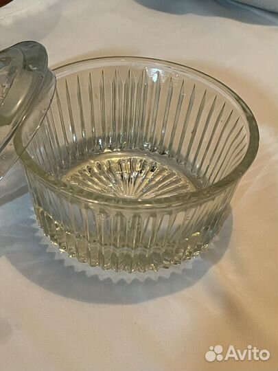 Сахарница стекло СССР