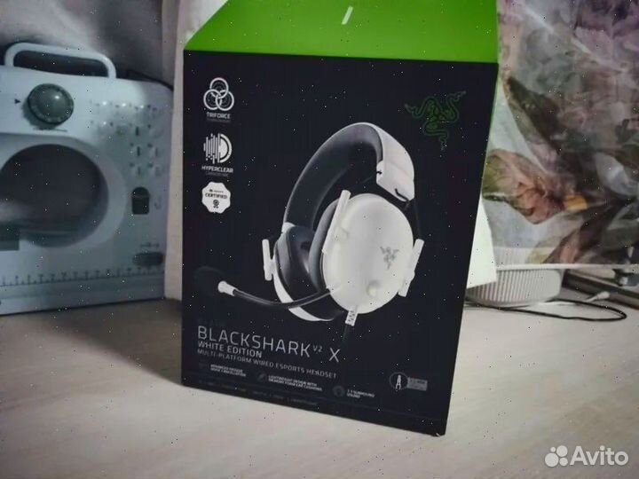 Проводные наушники Razer blackshark v2x 
