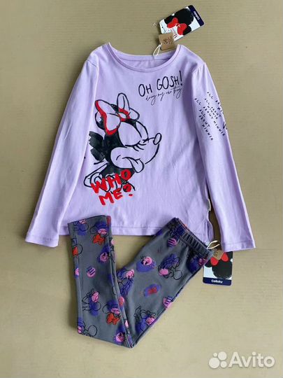 92 98 104 116 Новое костюм для девочки Минни маус