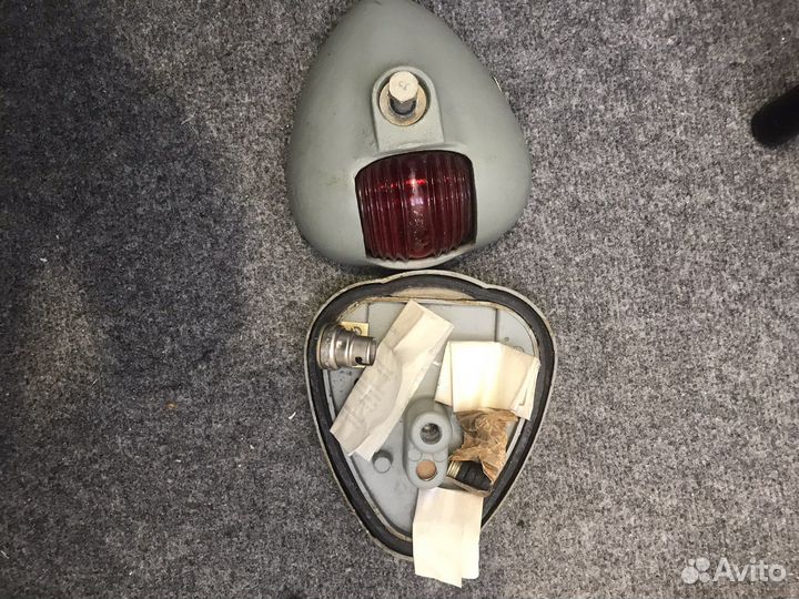 Бортовой огонь красный новый