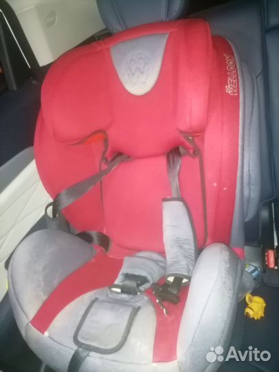 Детское автокресло 9 до 36 кг welldon