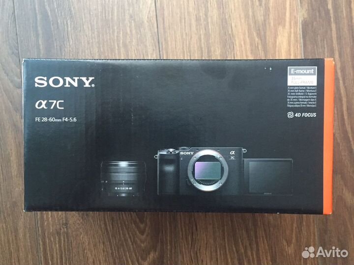 Sony Alpha ilce-7C Kit 28-60mm Новые-Гарантия