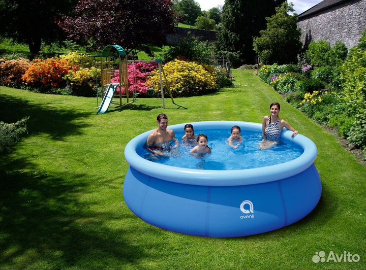 Надувной бассейн новый