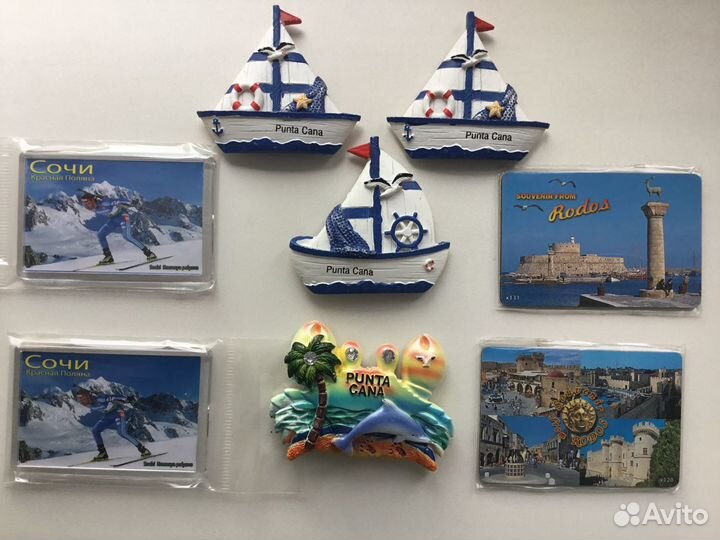 Магниты сувенирные новые