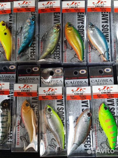 Calibra Jr 75 мм. Grows Culture воблер раттлин