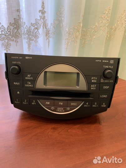 Toyota rav 4 магнитола