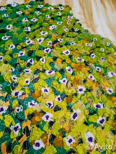 Картина интерьерная большая дерево изобилия