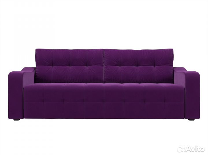 Прямой диван Лиссабон Фиолетовый. Москва и мо